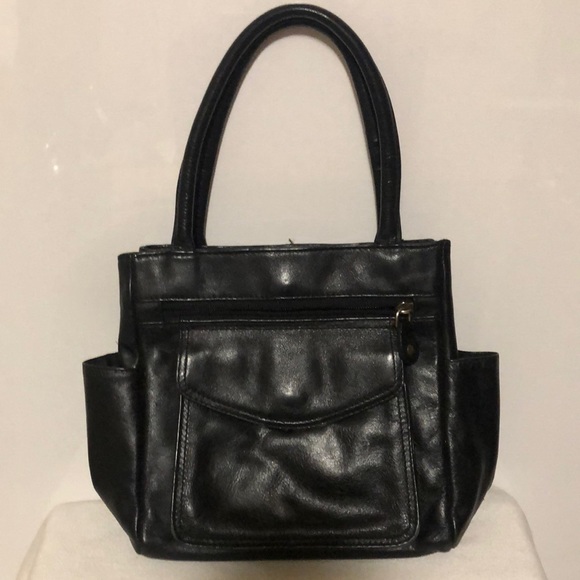 Bass leather small handbag. Vintage. Missing straps to attach. - Picture 1 of 5